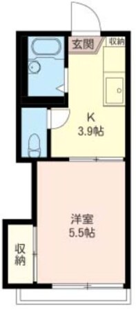 ジュネスＫの物件間取画像